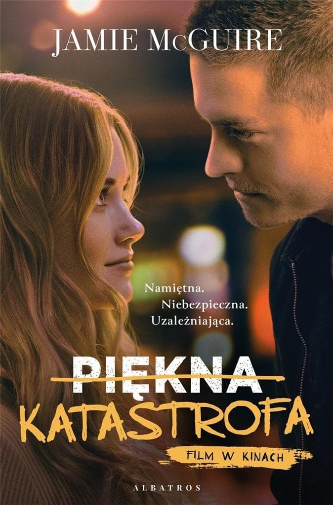 Jamie McGuire Piękna katastrofa Tom 1 - Okładka filmowa