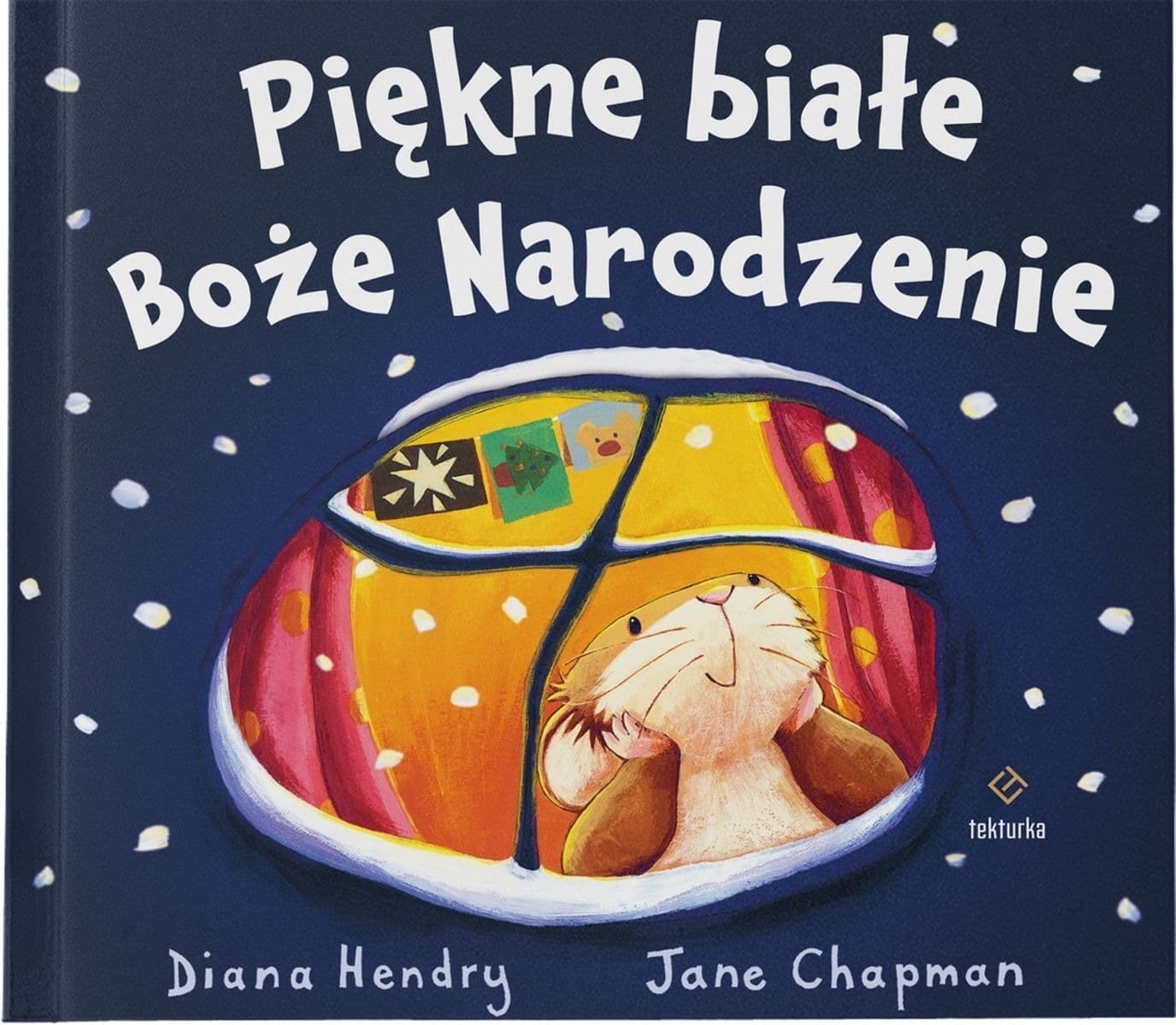 Piękne białe Boże Narodzenie książka dla dzieci
