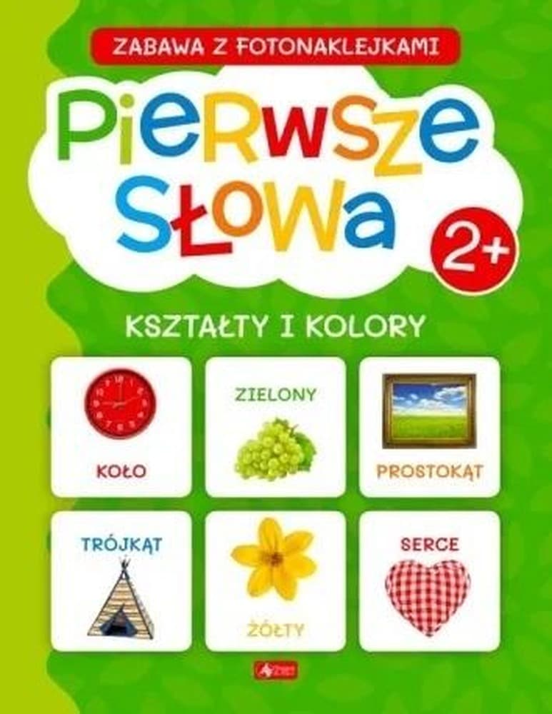 Pierwsze słowa Kształty i kolory książeczka edukacyjna