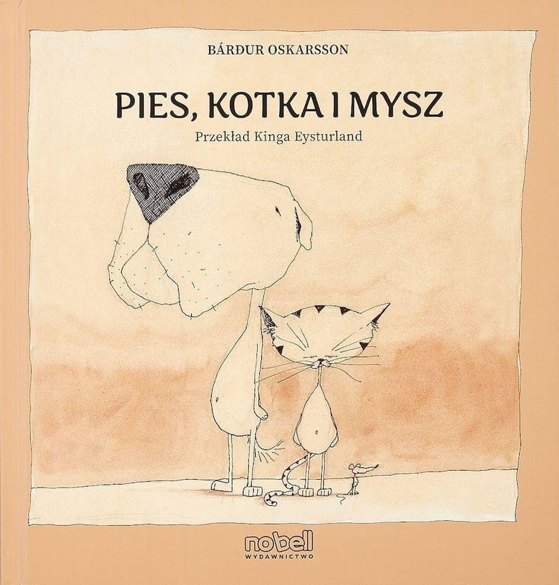 Pies, kotka i mysz obrazkowa - książka dla dzieci