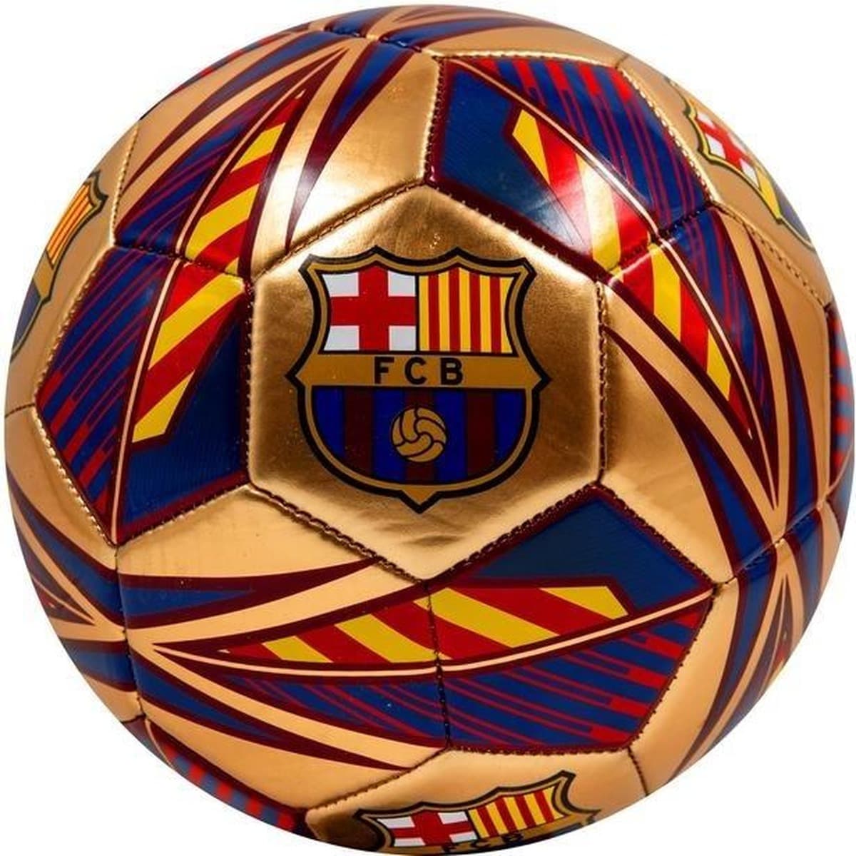 Piłka nożna FC Barcelona Pitch Gold rozmiar 5