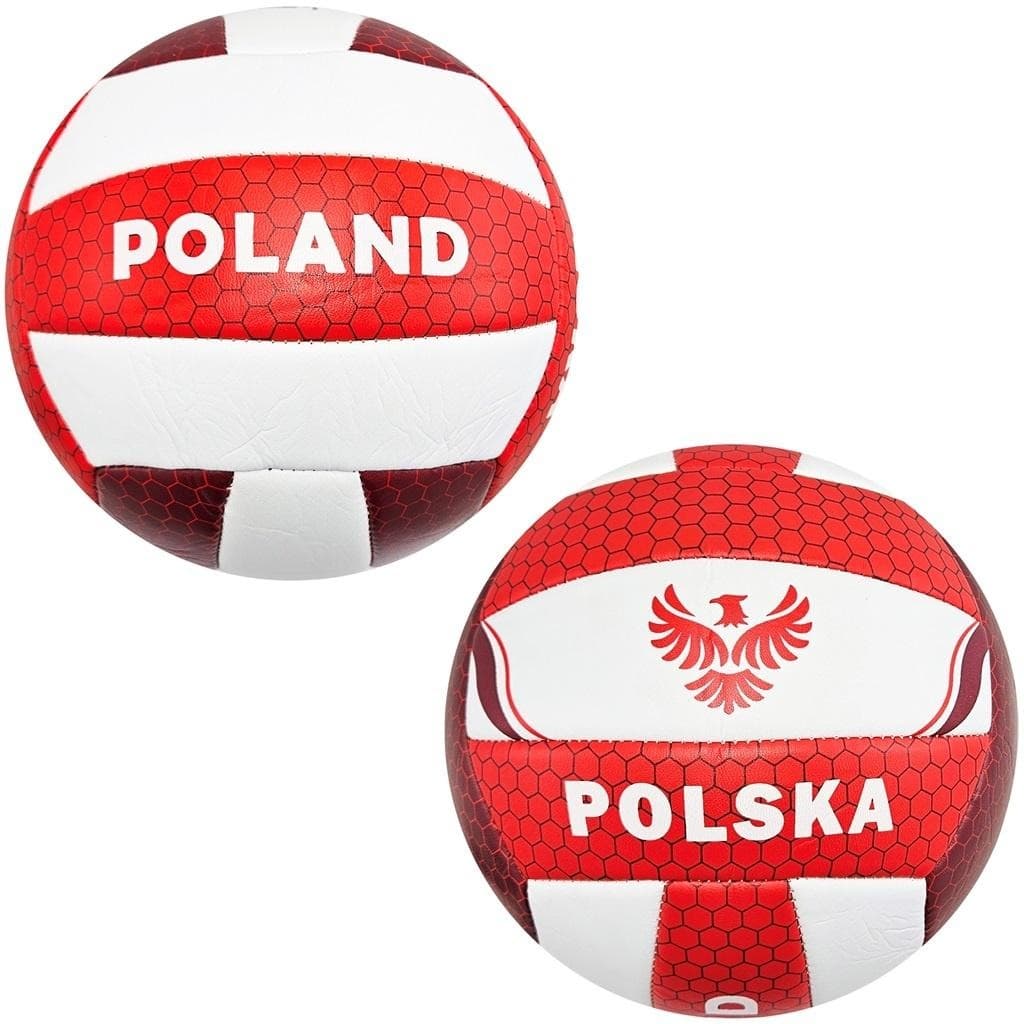Piłka siatkowa do gry rekreacyjnej w barwach Polski