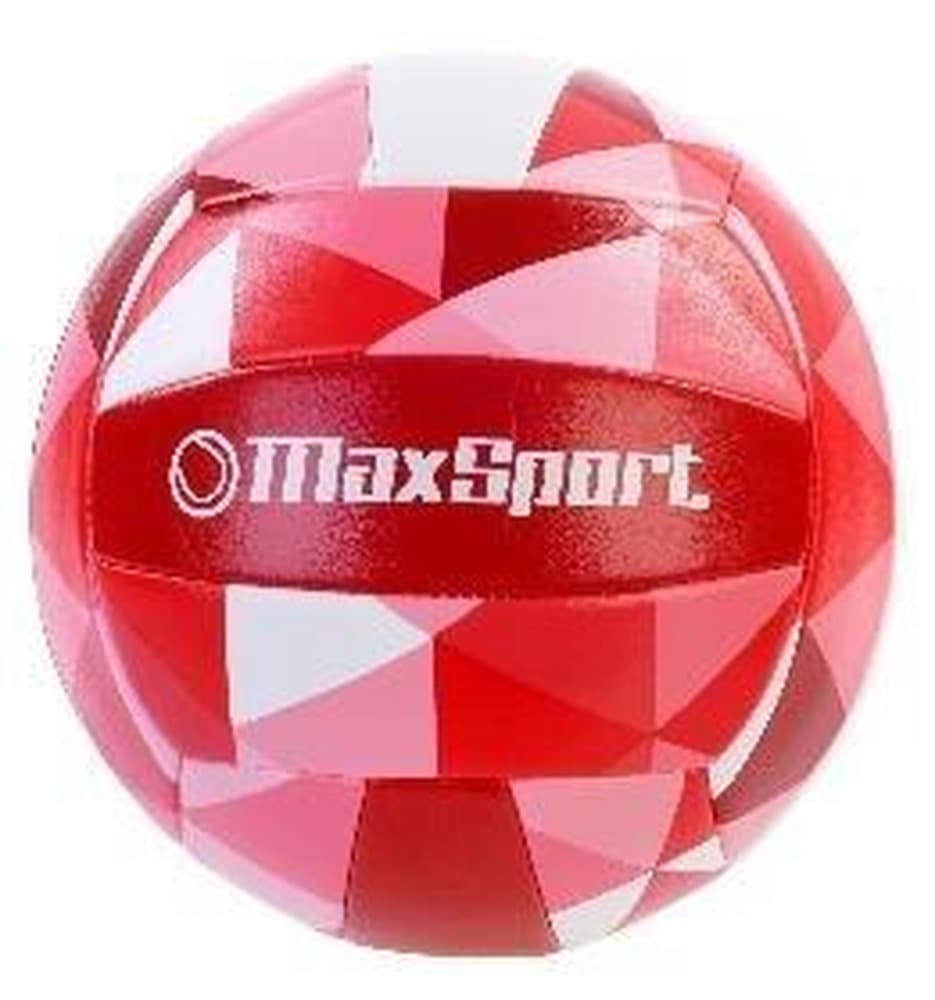 Piłka siatkowa Max Sport rozmiar 5 czerwono-różowo-biała
