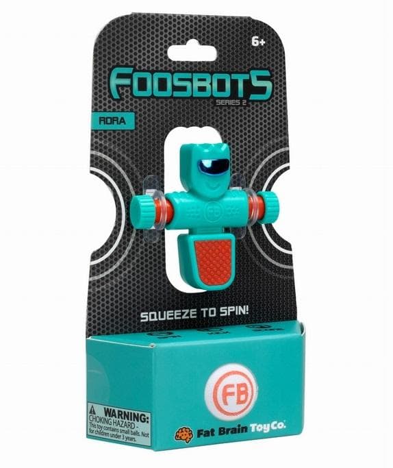 Piłkarzyki Foosbots - pojedynczy piłkarzyk w kolorze niebieskim