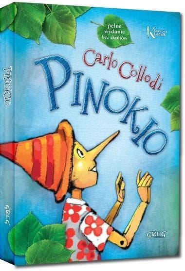 Pinokio. Kolorowa klasyka. Powieść dla dzieci z ilustracjami
