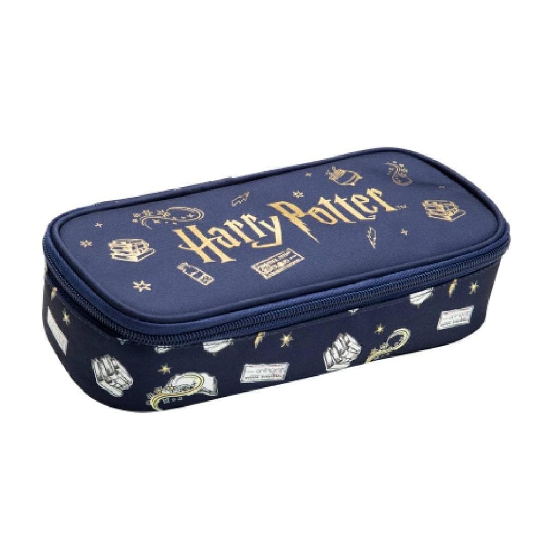 Piórnik Kosmetyczka Saszetka Harry Potter Granatowy