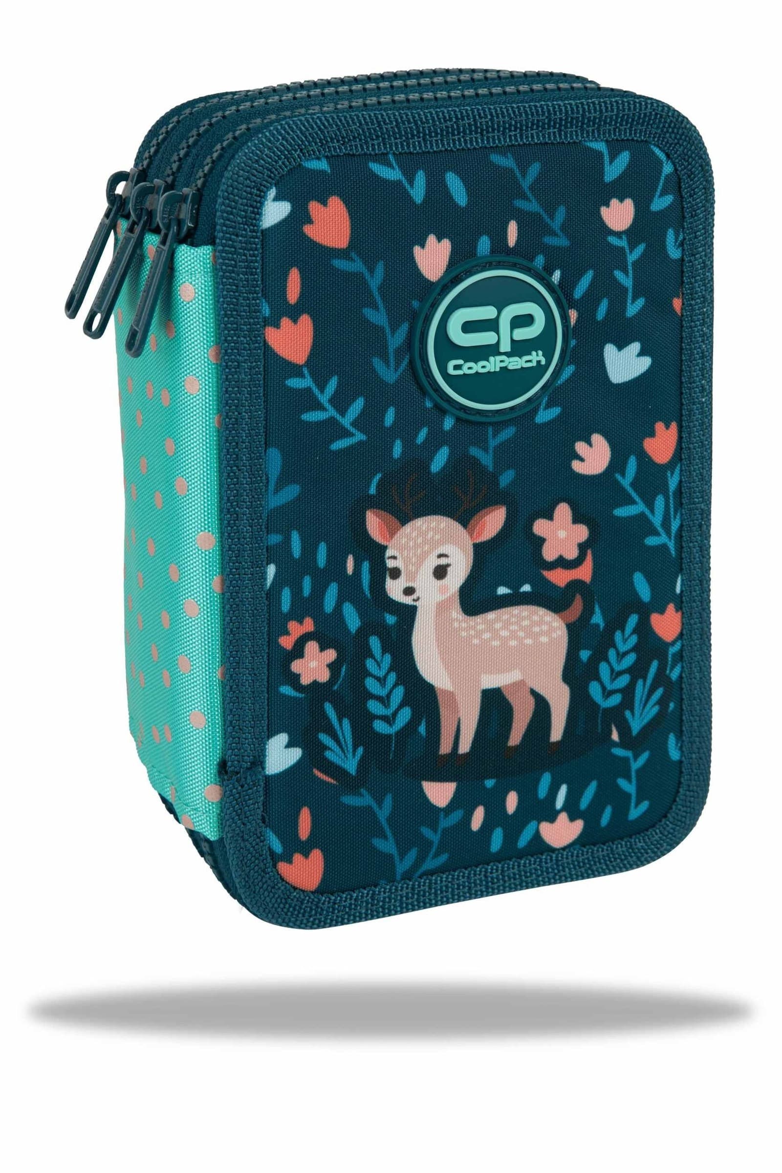 Piórnik potrójny z wyposażeniem Coolpack Jumper 3 Buddy
