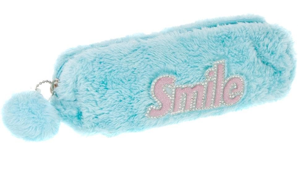 Piórnik saszetka pluszowy Smile Starpak