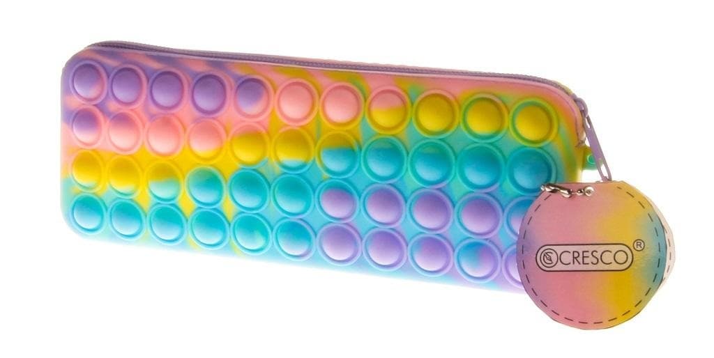 Piórnik szkolny silikonowy Rainbow z funkcją sensoryczną