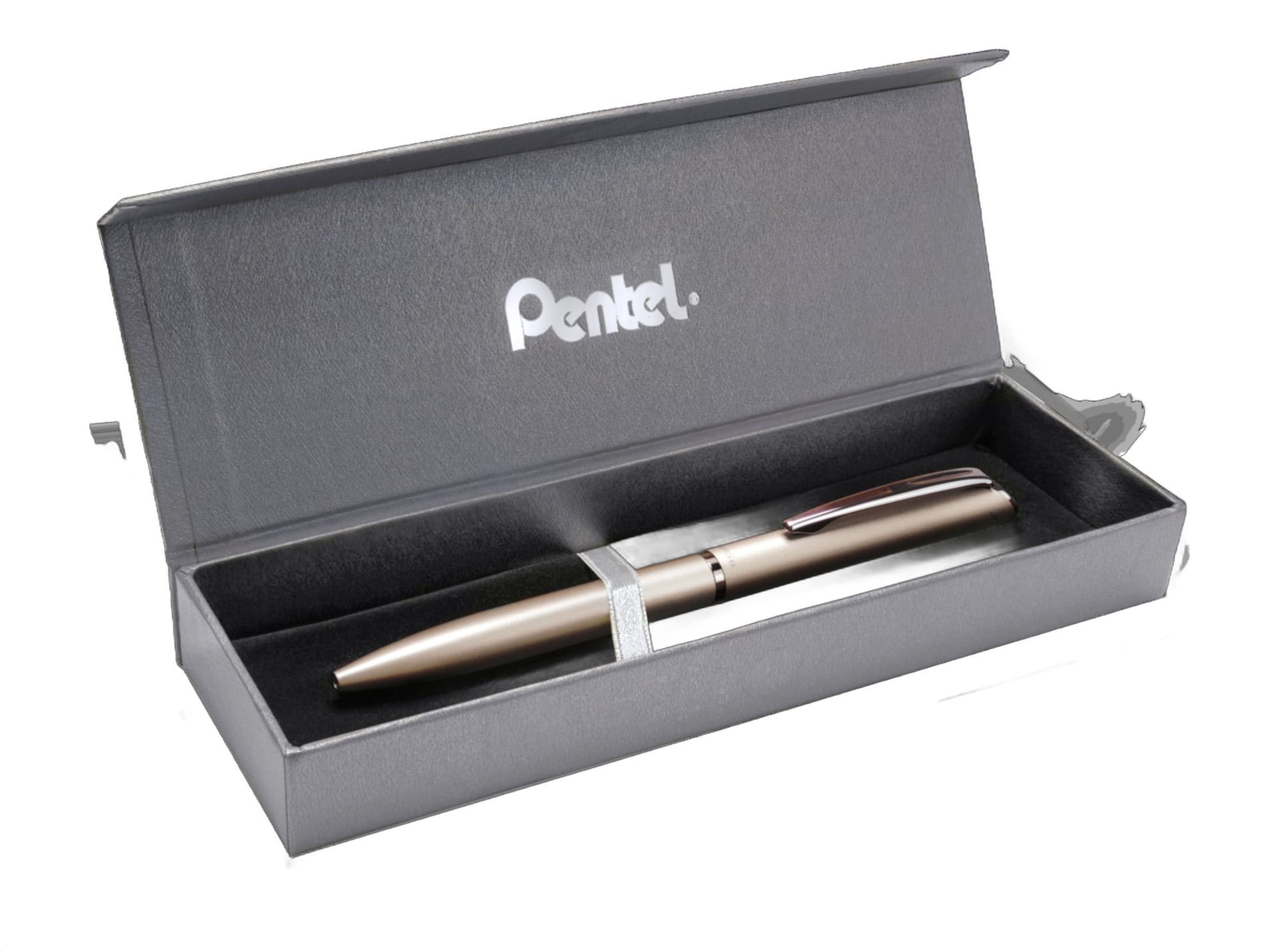 Pióro kulkowe EnerGel 0.7 mm BL2007 szampańskie w etui