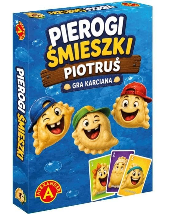 Piotruś - Pierogi śmieszki ALEX gra karciana 25 kart