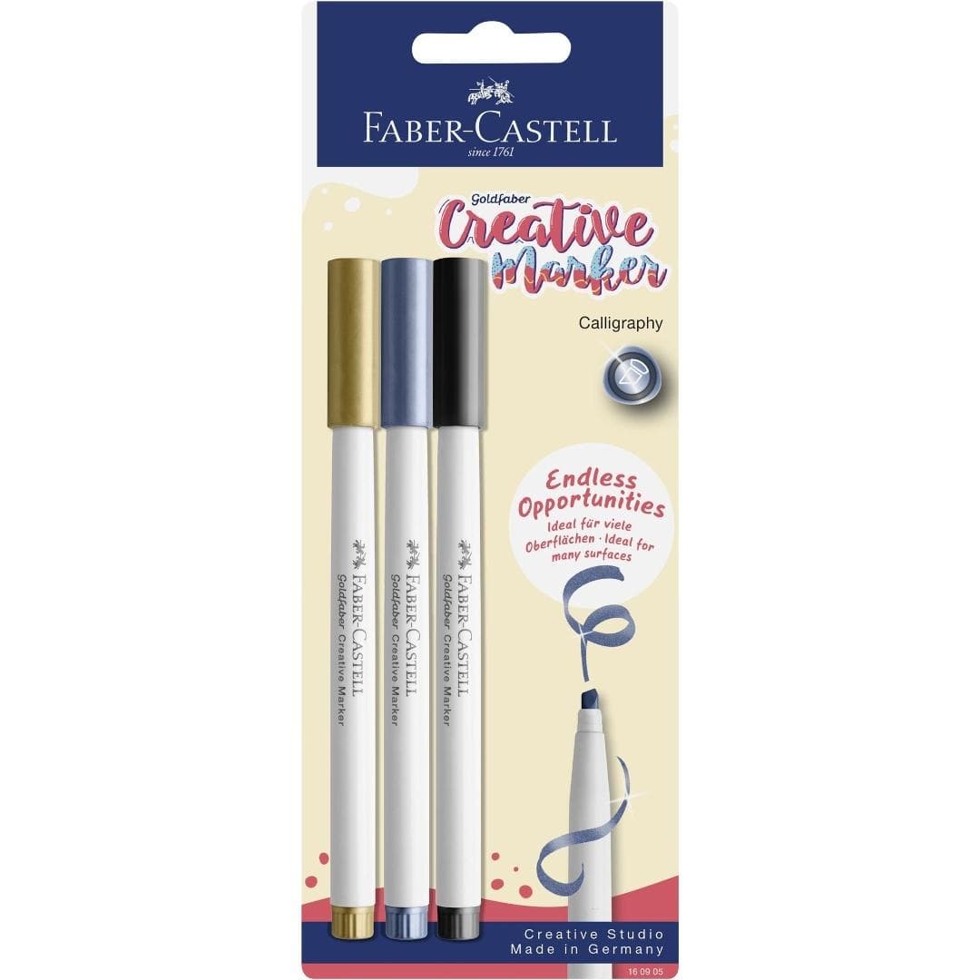 Faber-Castell Goldfaber Creative Pisaki kreatywne 3 sztuki