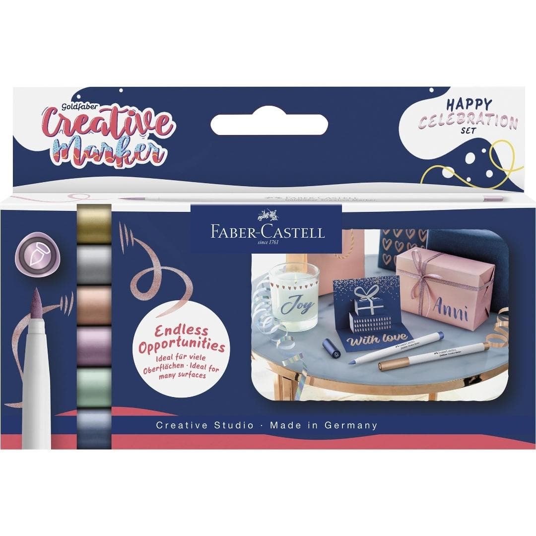 Faber-Castell Goldfaber Creative Pisaki kreatywne 6 kolorów