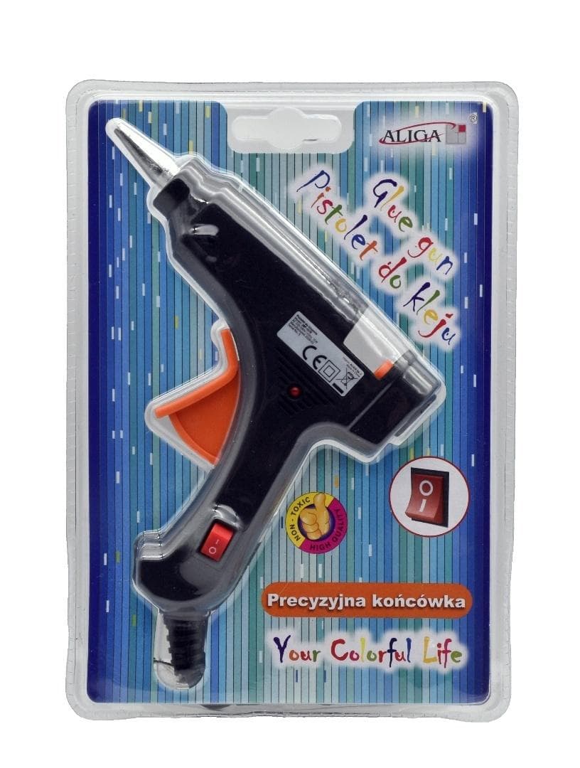 Pistolet do kleju z precyzyjną końcówką 10W