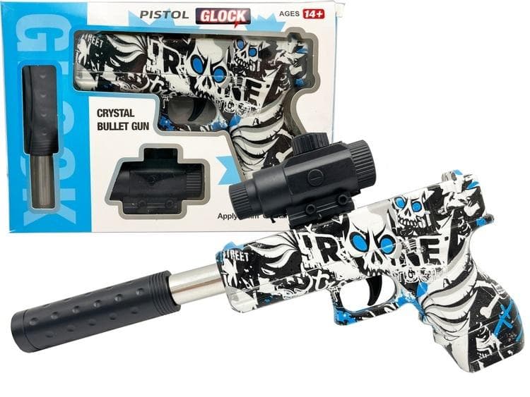 Pistolet na kulki wodne i plastikowe 6 mm