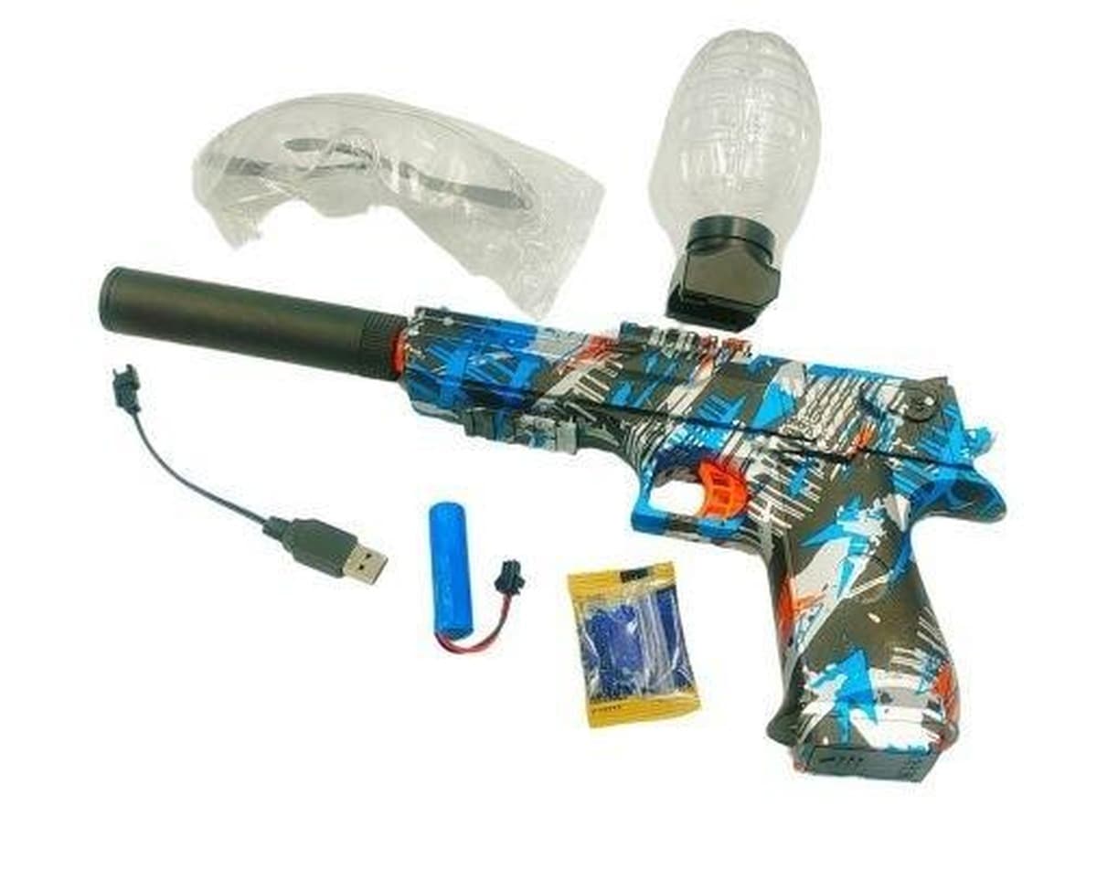 Pistolet na Kulki Żelowe z Ładowarką 264x166 mm Pegaz Toys