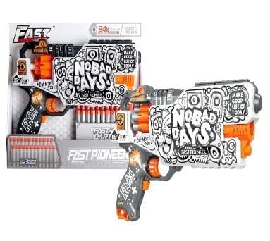 Pistolet na pociski piankowe z magazynkiem 24 sztuki