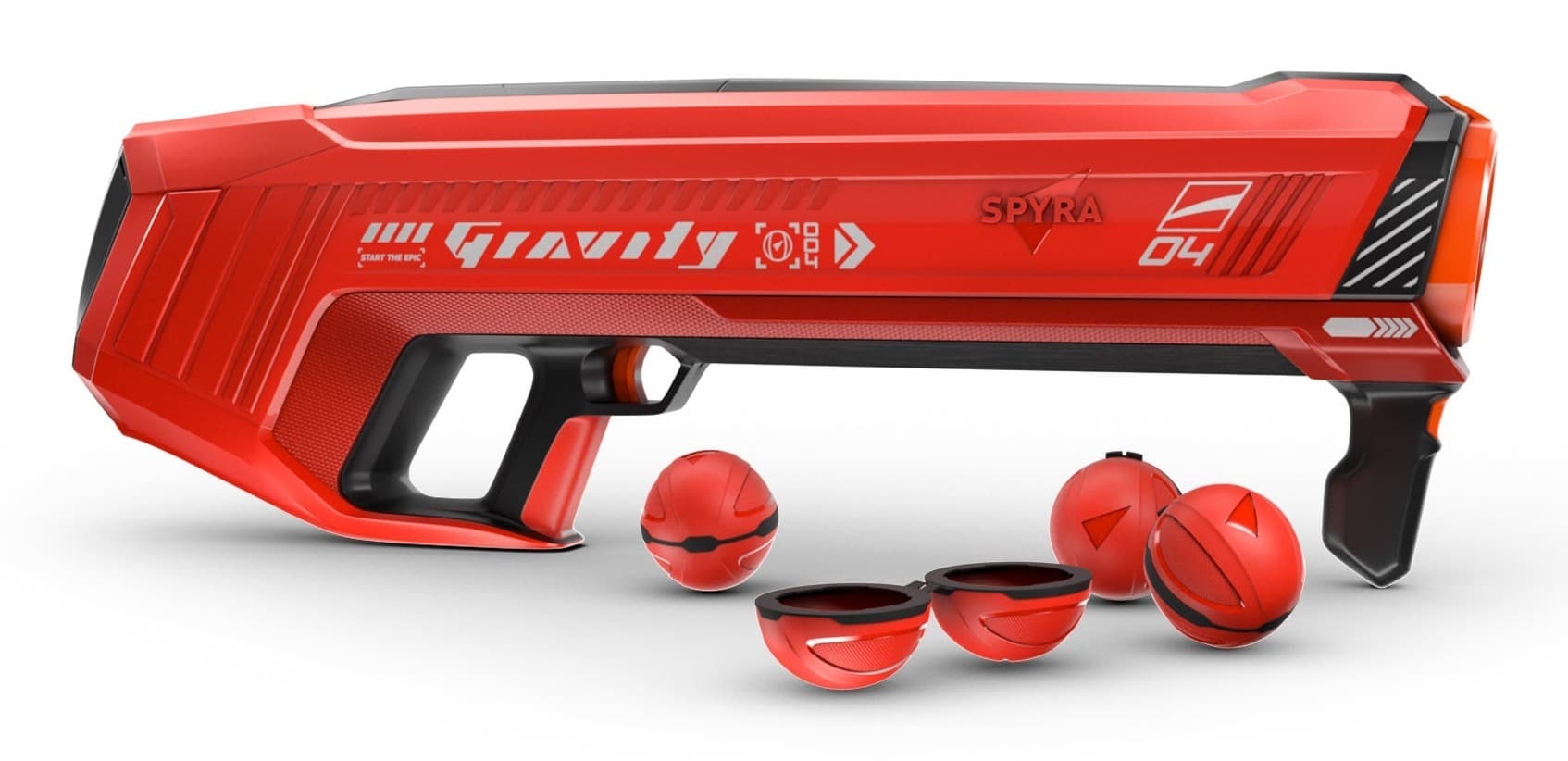 Pistolet na wodę Spyra Three czerwony 750 ml