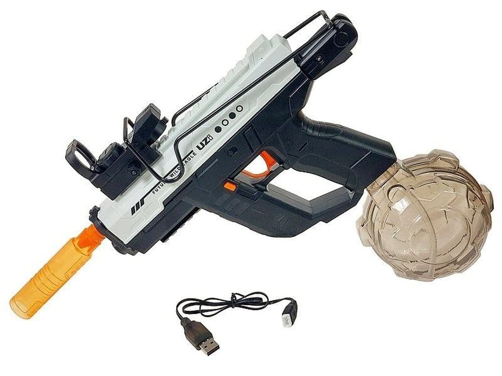Pistolet na wodę USB 800 ml 10 m MIX kolorów