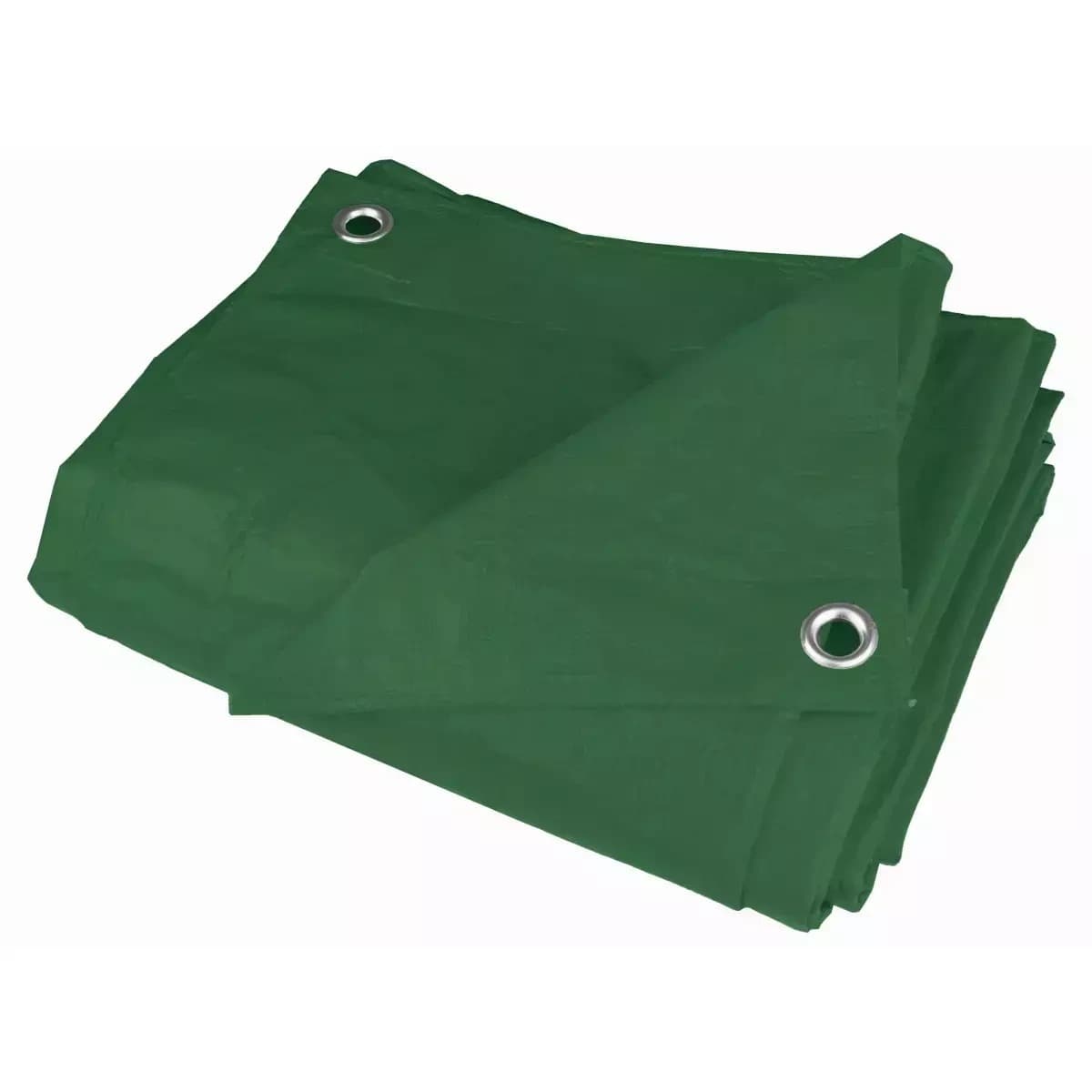 Plandeka zielona 4x5m 80g/m²