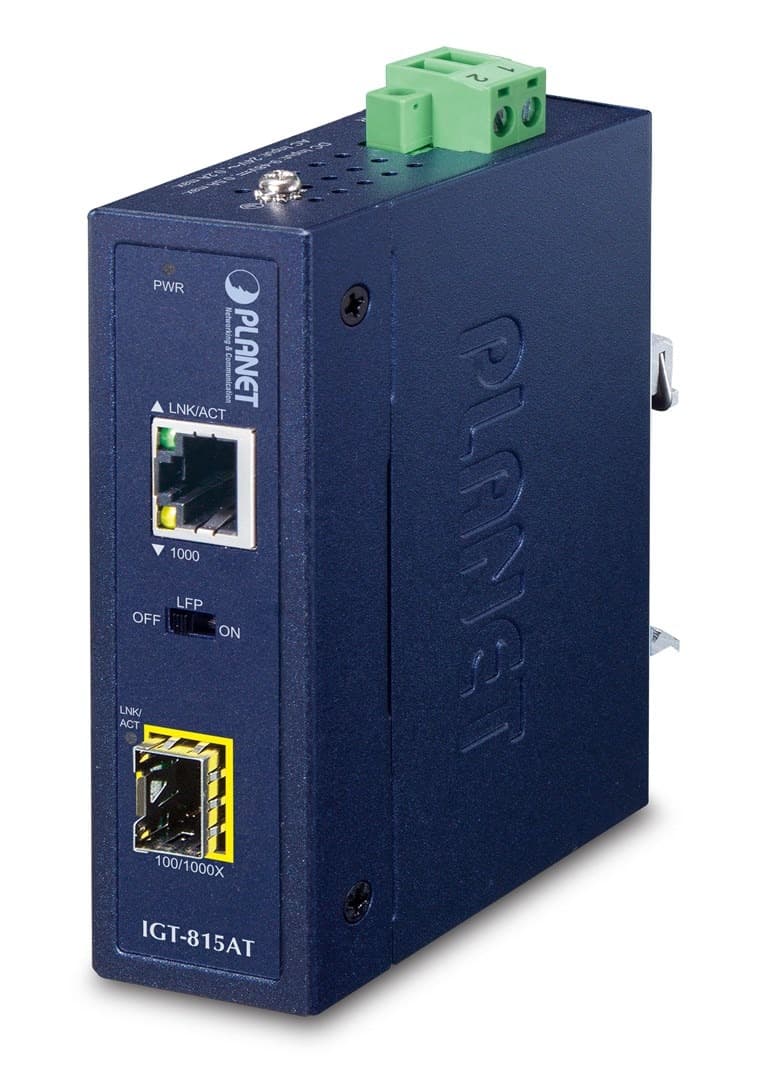 Planet Kompaktowy Przemysłowy Przełącznik Ethernet