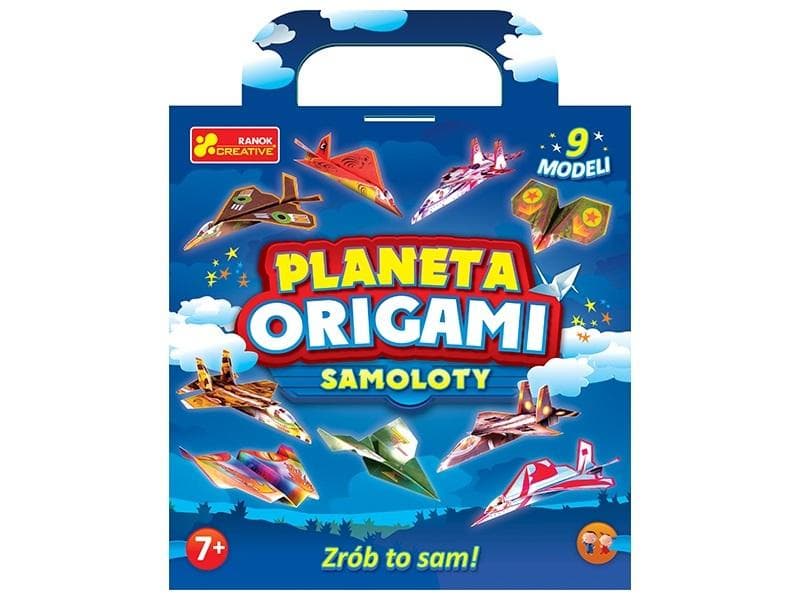 Ranok-Creative Planeta origami Samoloty - Zestaw kreatywny
