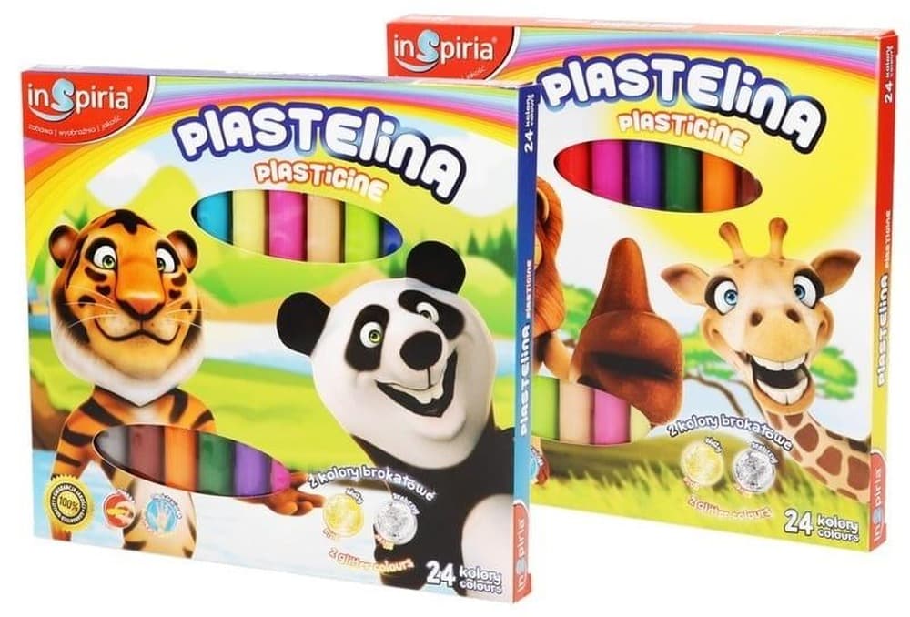 Plastelina 24 kolory do modelowania
