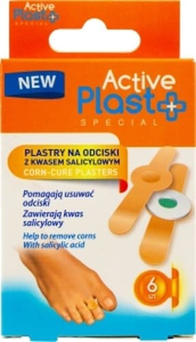 Aktywne plastry na odciski A6