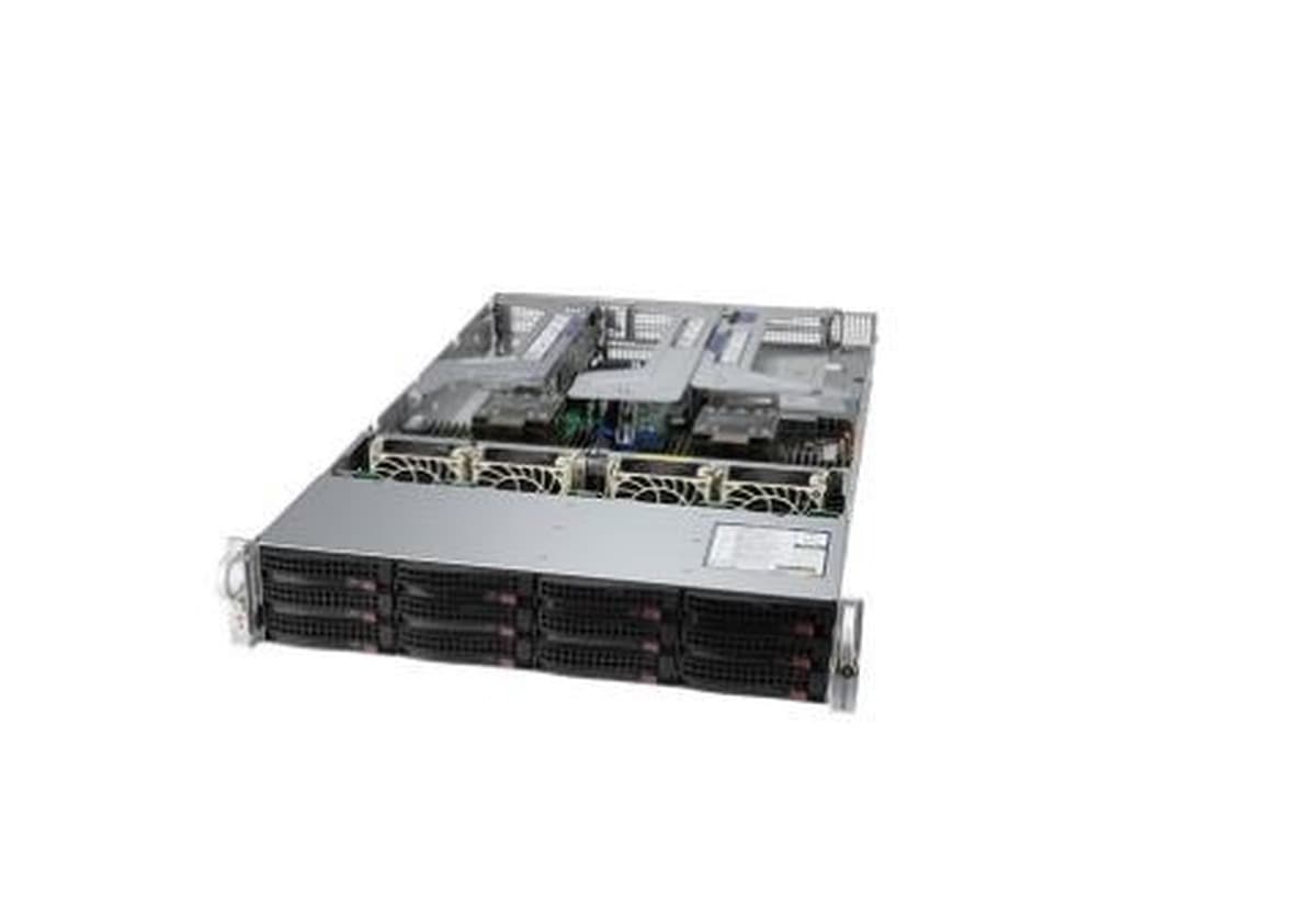 Platforma serwerowa Supermicro 2U 12x NVMe X12DPU-6 829U3TS-R1K22P-T