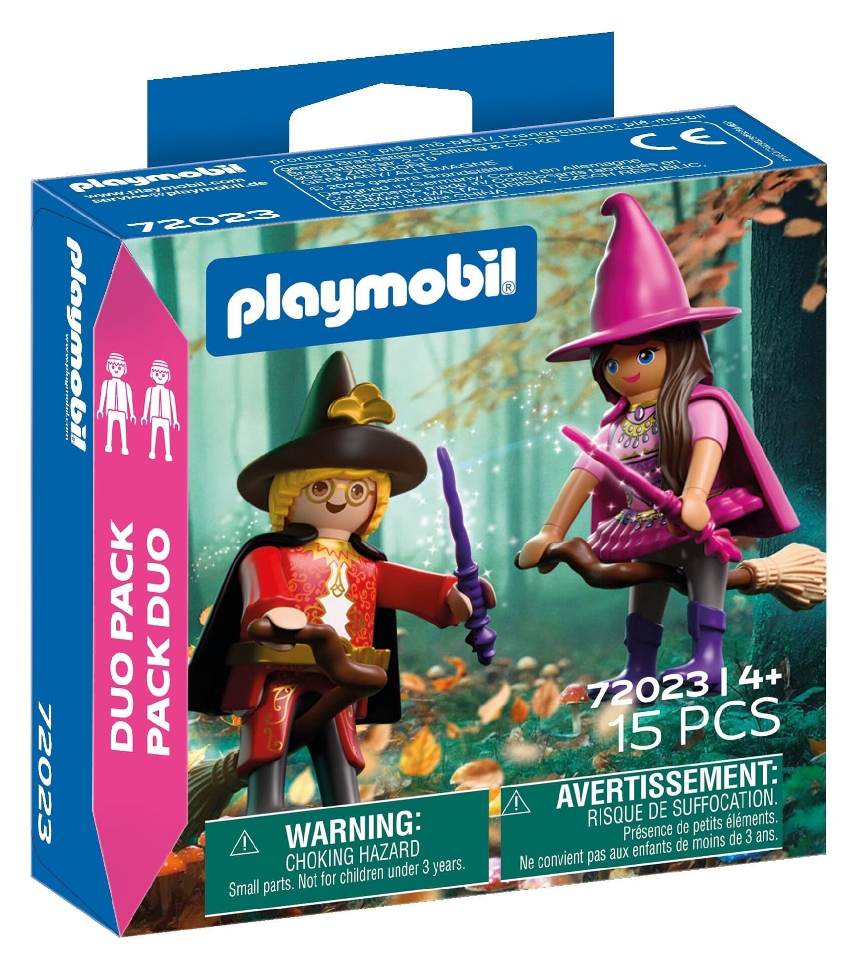 Playmobil DuoPack Czarownica i czarodziej 72023