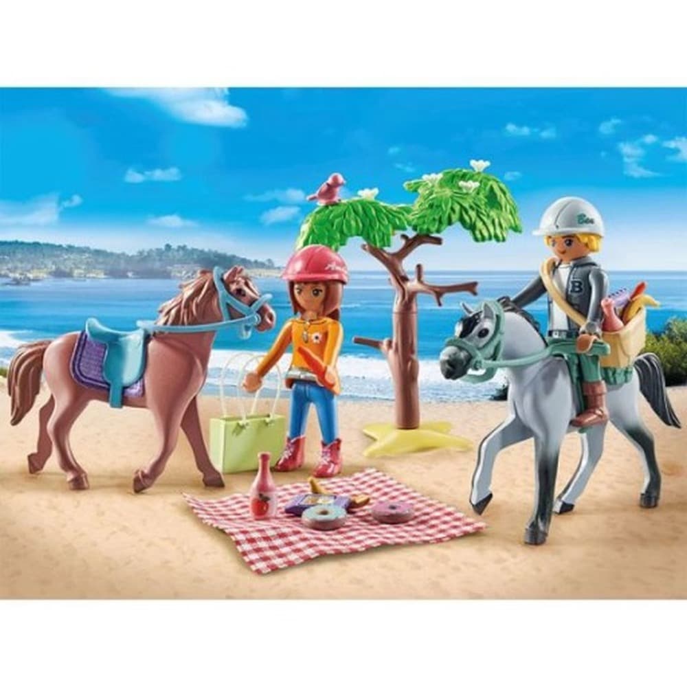 Playmobil Wycieczka Konna na Plażę z Amelią i Benem 71470