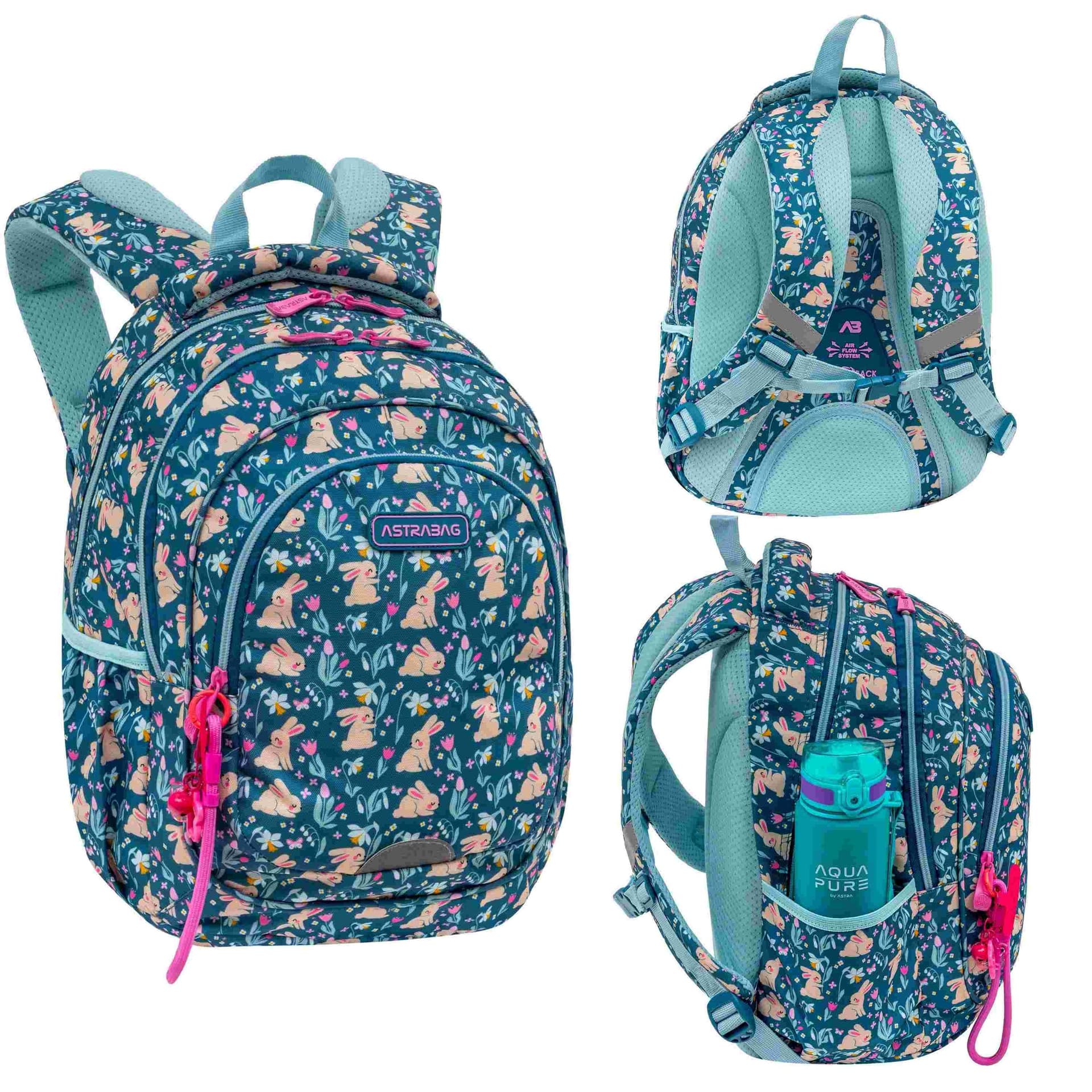 Plecak Astrabag Candy Bunny dla dzieci na wycieczki