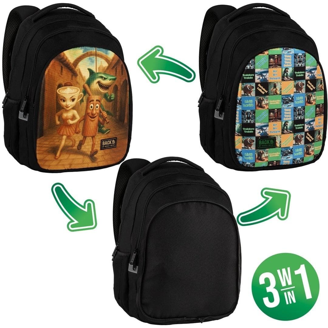 Plecak Backup 8 D56 DERFORM 26 l czarny