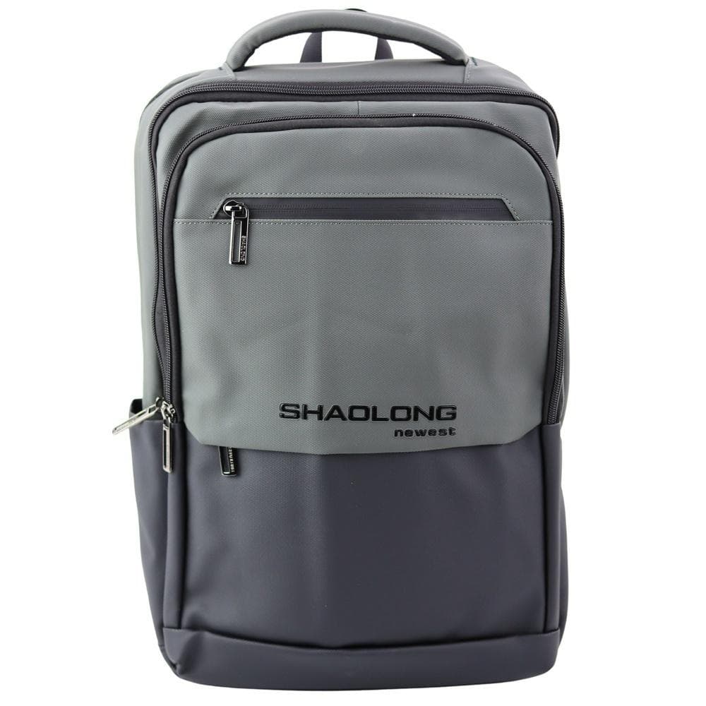 Plecak biznesowy czarno szary z portem USB 16L