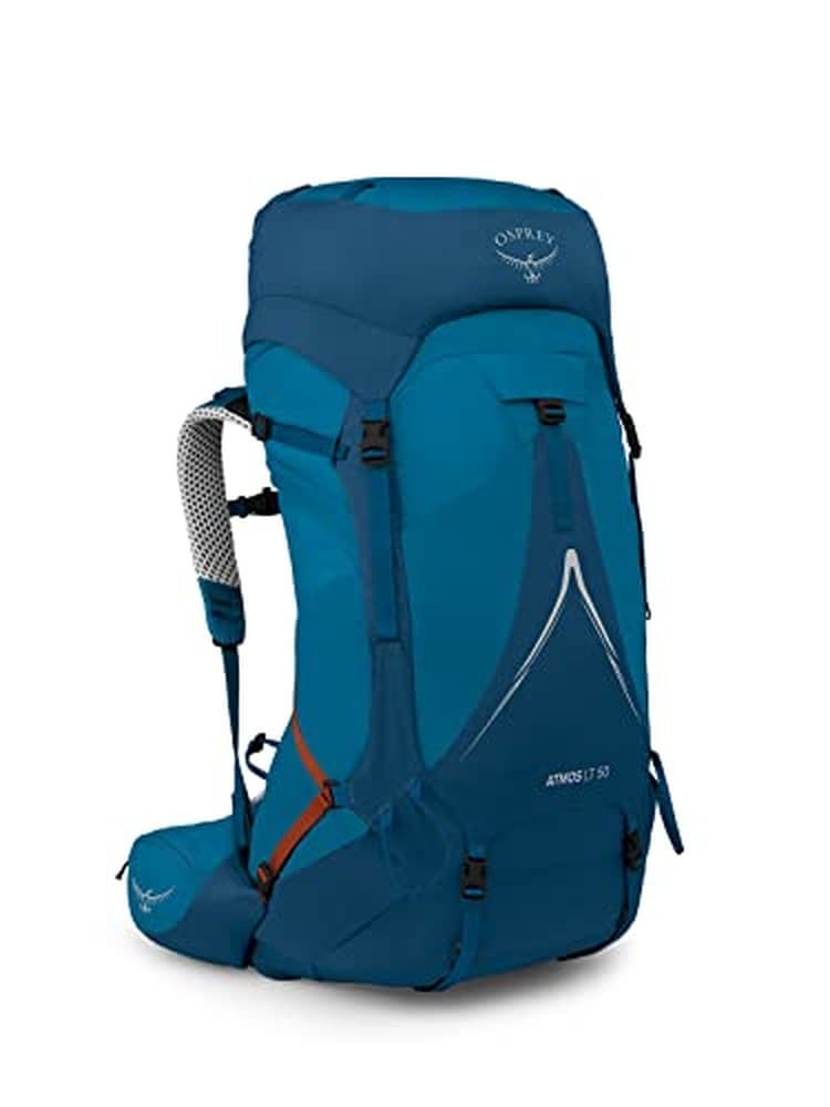 Plecak górski Osprey Atmos AG LT 50 - night shift/scoria blue, rozmiar S/M