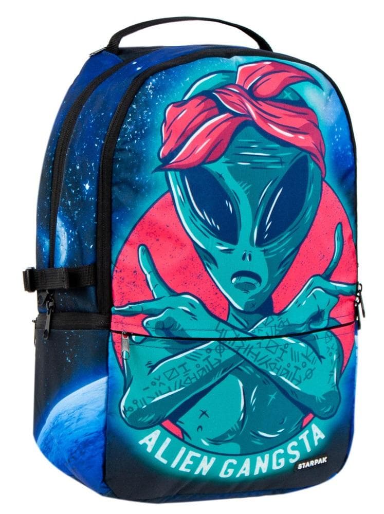 Plecak młodzieżowy Alien Gangsta z portem USB 45x29x15 cm