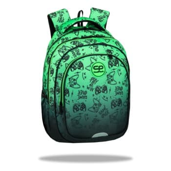 Plecak młodzieżowy Fast Game Green 21 l wielokolorowy