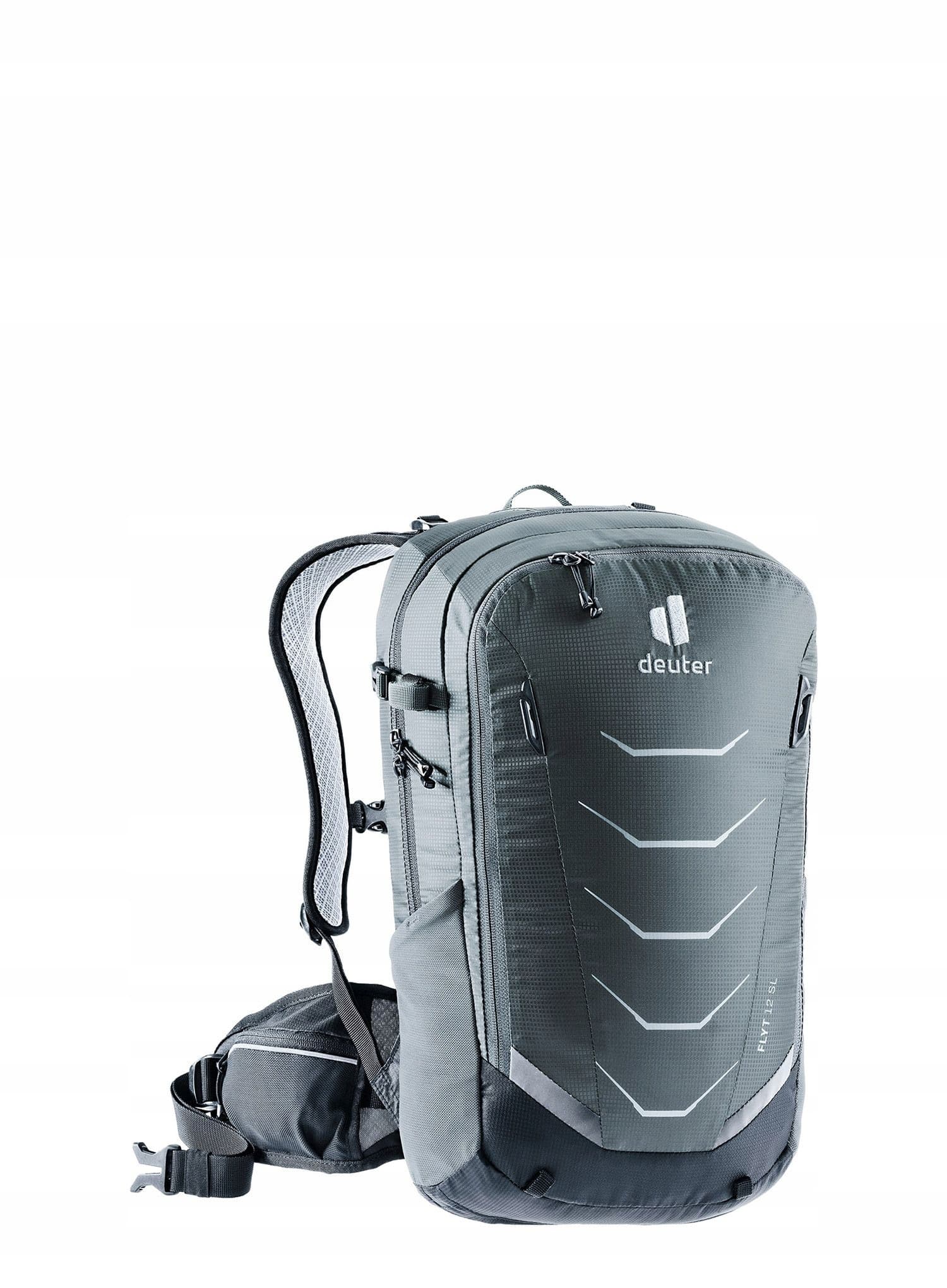 Plecak rowerowy damski Deuter Flyt 12 SL - grafitowo-czarny