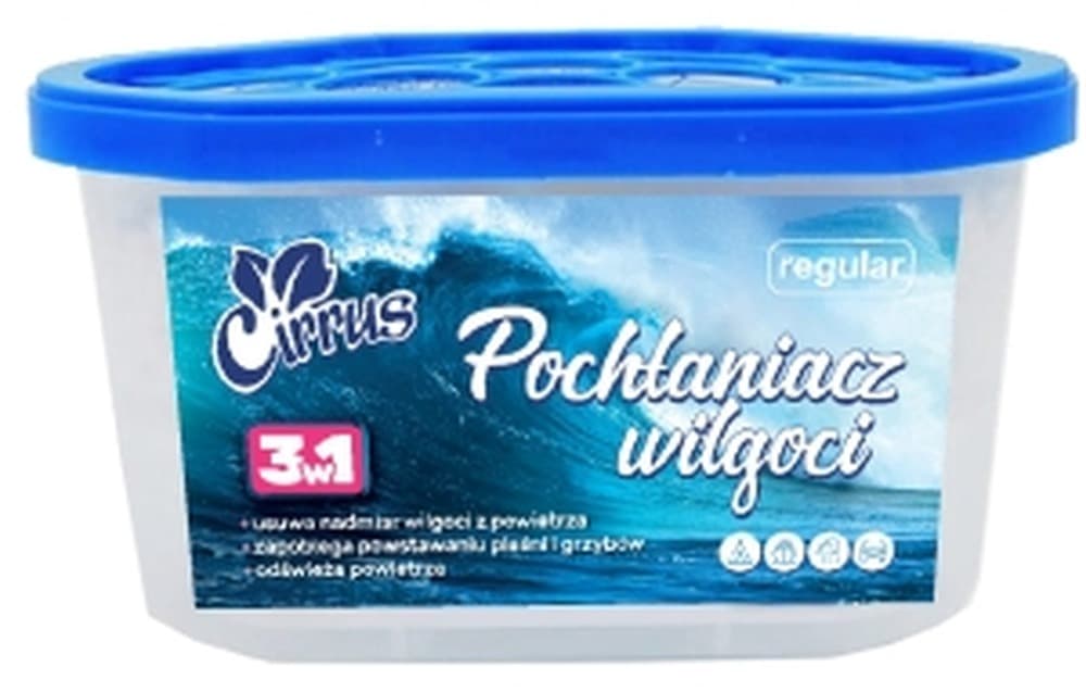 Pochłaniacz wilgoci Cirrus 3w1 z regulacją 400 ml