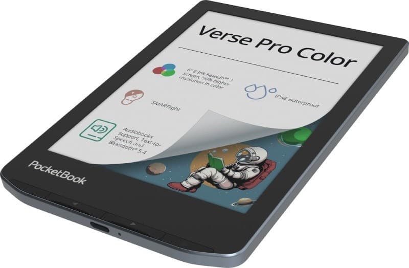 Czytnik e-booków PocketBook Verse Pro Color 634 6" E-Ink Kaleido 3 16GB Wi-Fi Stormy Sea