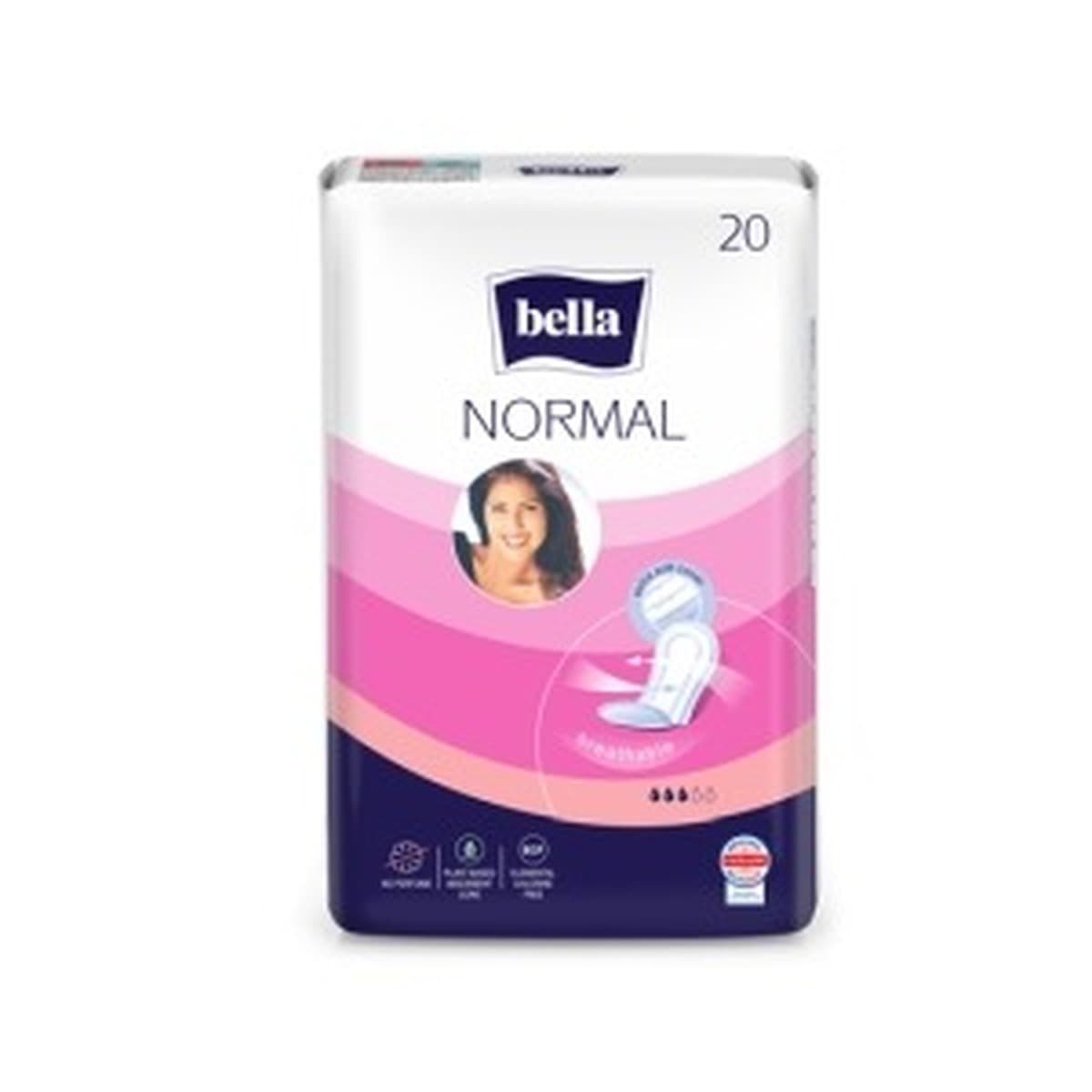 Podpaski Bella Normal 20 sztuk dla kobiet