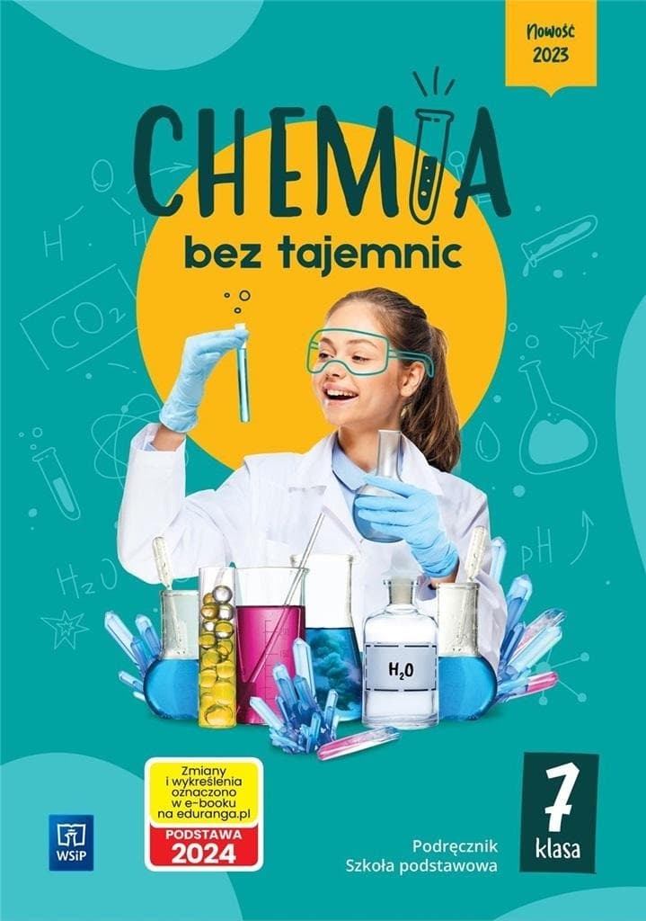 Podręcznik Chemia bez tajemnic dla klasy 7 szkoły podstawowej