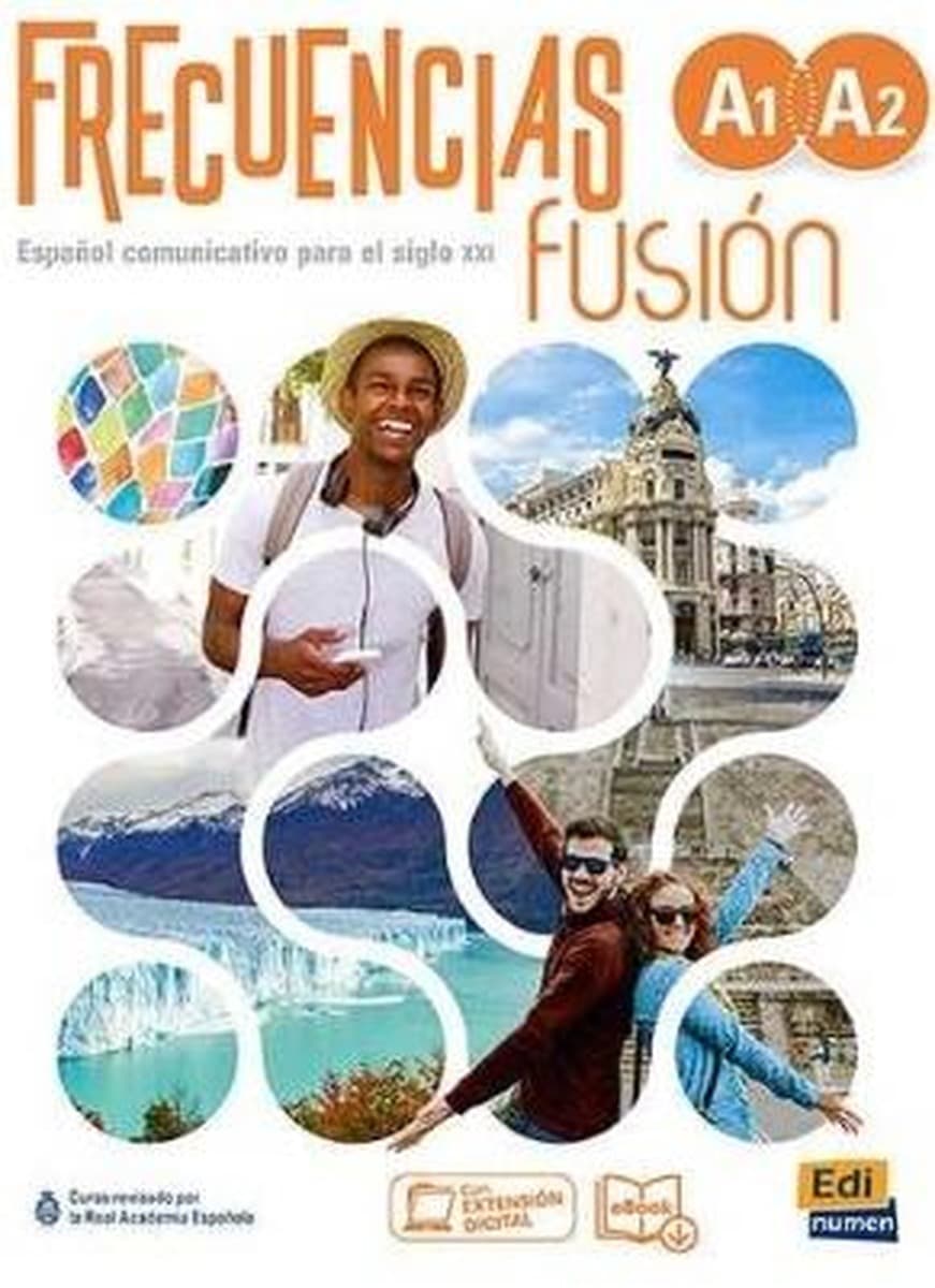 Podręcznik do języka hiszpańskiego Frecuencias Fusion A1+A2
