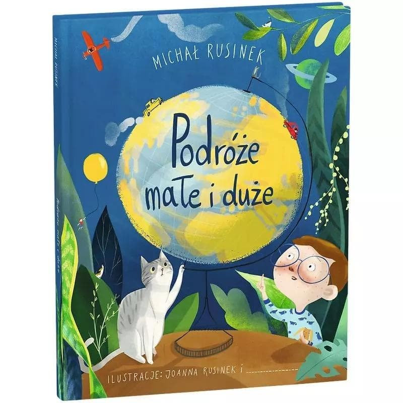 Książka dla dzieci Podróże małe i duże - Michał Rusinek