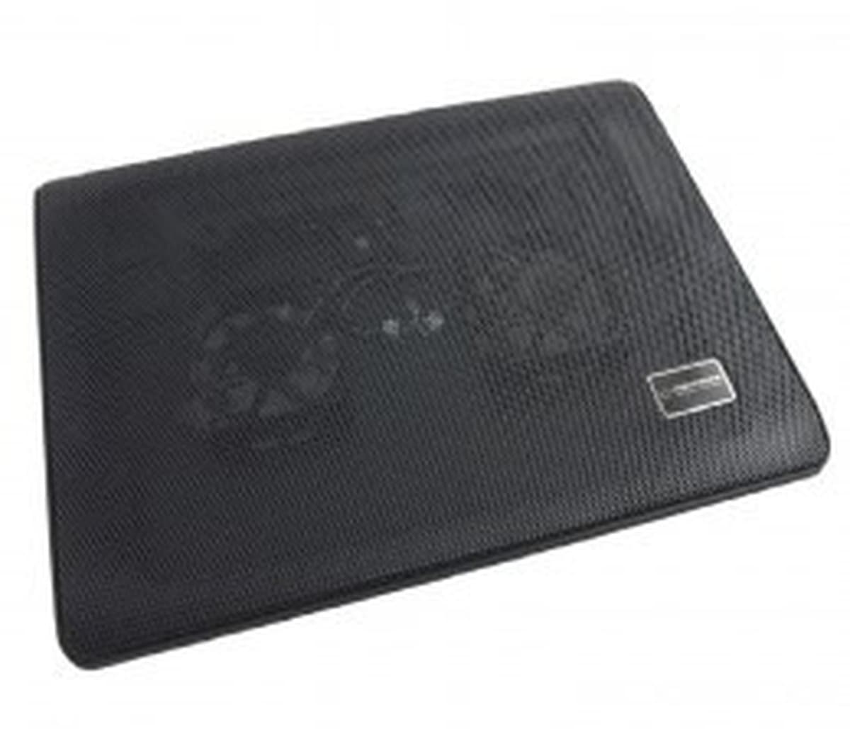 Podstawka chłodząca do laptopa 15.6 cala z 2 wentylatorami USB czarna