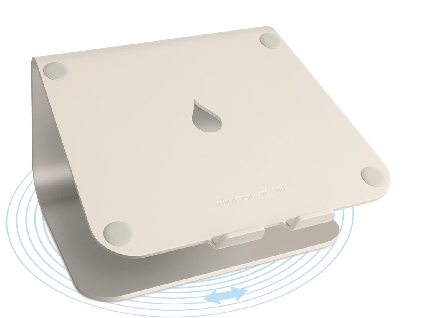 Podstawka na notebooka Rain Design MSTAND360 Złota 38,1 cm (15")