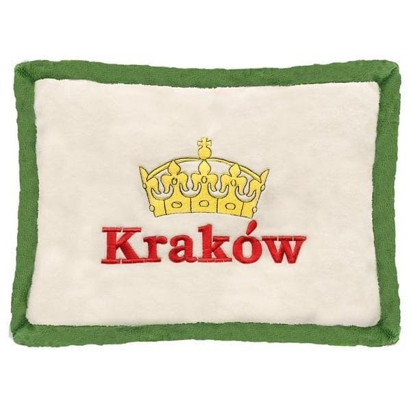 Poduszka Kraków zielona 34 x 24 cm