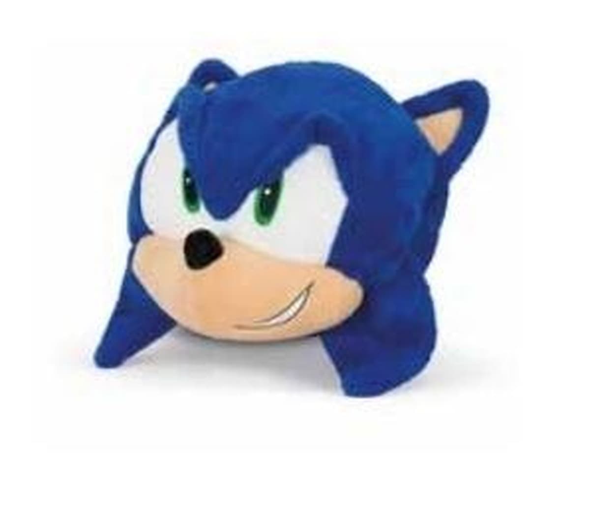 Poduszka Sonic z pluszowym ogrzewaczem do rąk