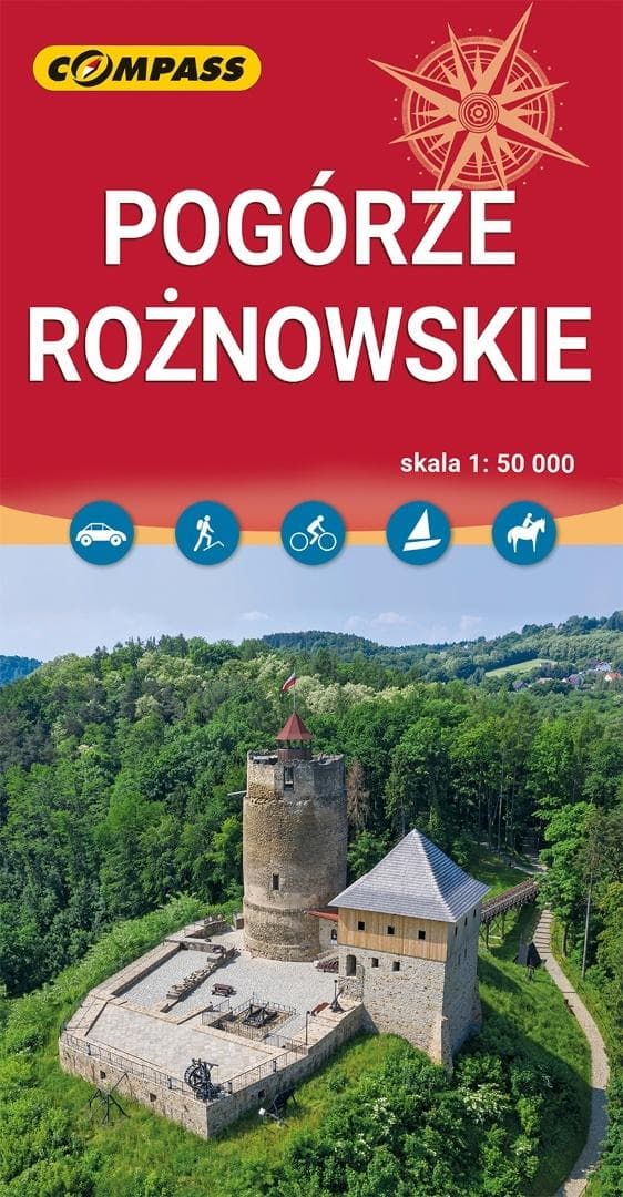 Pogórze Rożnowskie mapa papierowa 1:50 000 wydanie 6 2026