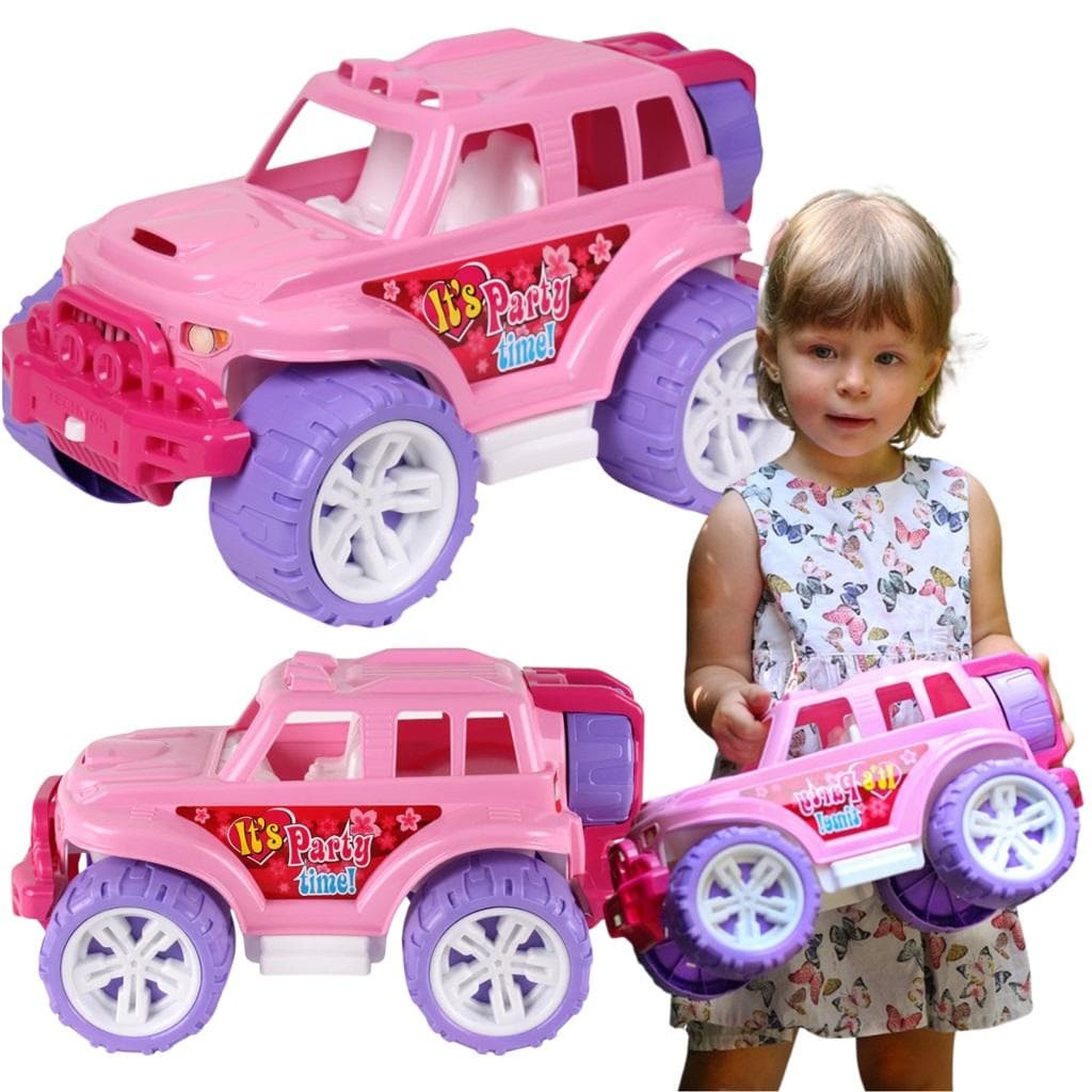 SUV dla dzieci różowo-fioletowy